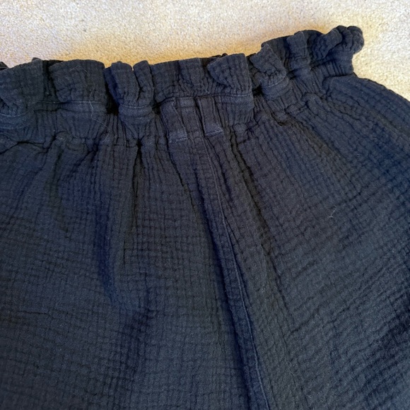 Splendid Black Cotton Gauze Hugh Waisted Shorts Size XS - Picture 8 of 13